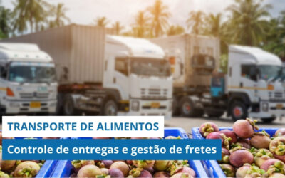 TRANSPORTE DE ALIMENTOS: Saiba como CONTROLAR AS ENTREGAS e não ter prejuízo na GESTÃO DE FRETES